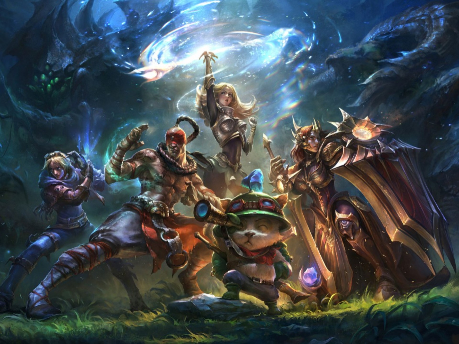 RNG十周年庆典返图：18年五人同框 姿态笑嘻了